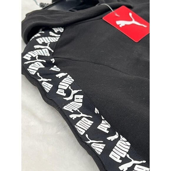 Women's PUMA Amplified Black Hoodie w/Kangaroo pocket Size XS NWT - Picture 13 of 13